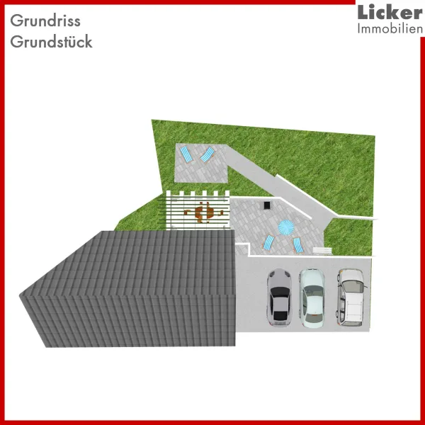 Grundriss - Grundstück