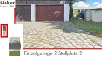 Einzelgarage 2-Stellplatz 2