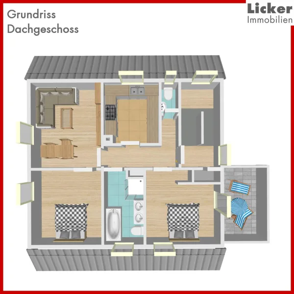 Grundriss-Dachgeschoss