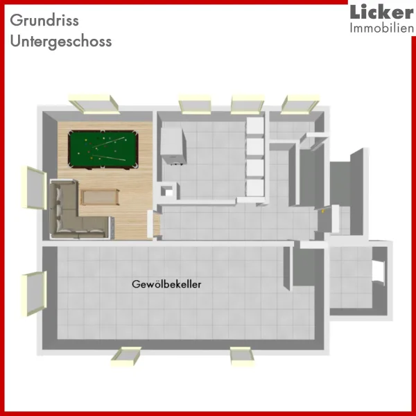 Grundriss-Untergeschoss