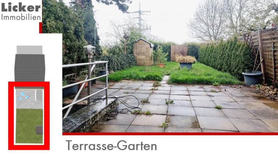 Terrasse-Garten