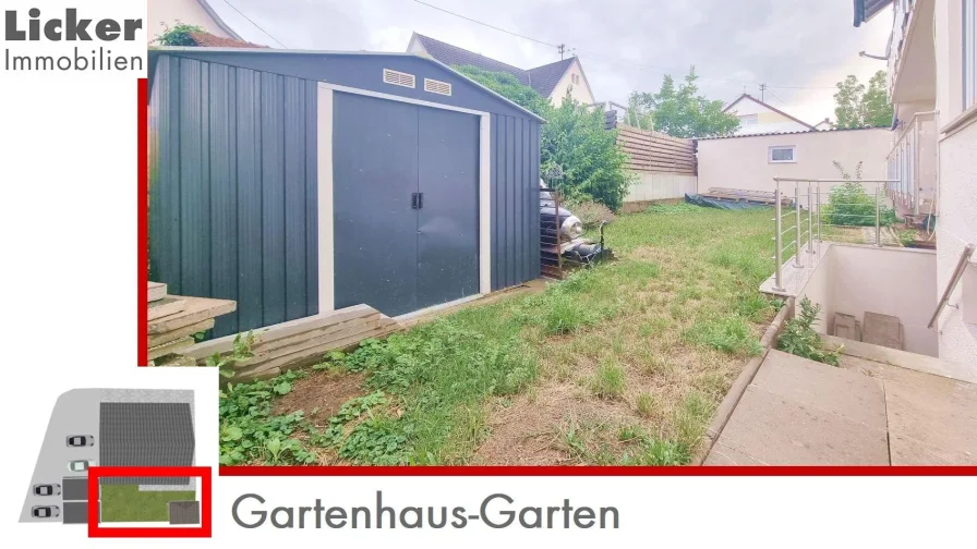 Gartenhaus-Garten