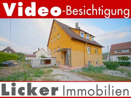 Haus - Haus kaufen in Kernen - * Projektiertes 3-Familienhaus - entkernt - noch individuell gestaltbar.