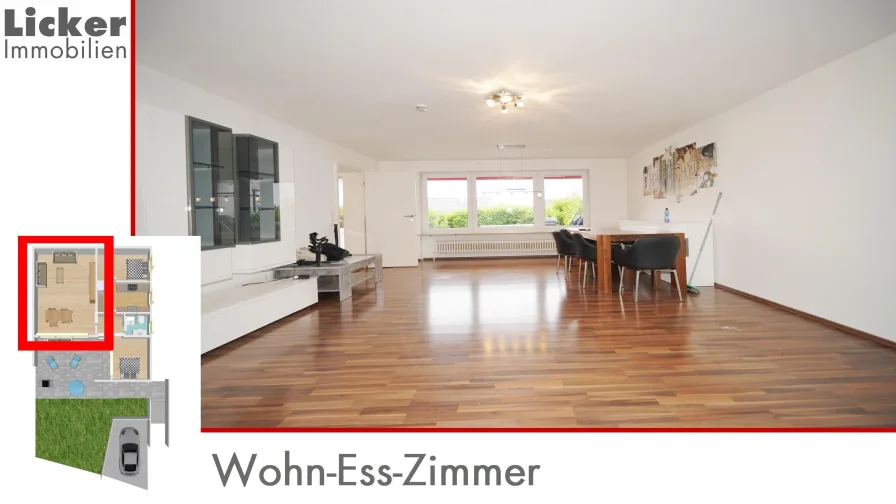 Wohn-Ess-Zimmer