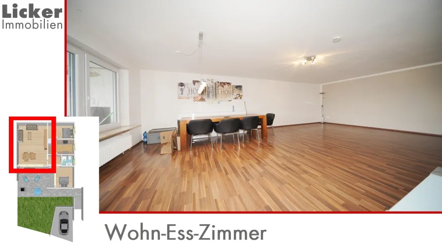 Wohn-Ess-Zimmer