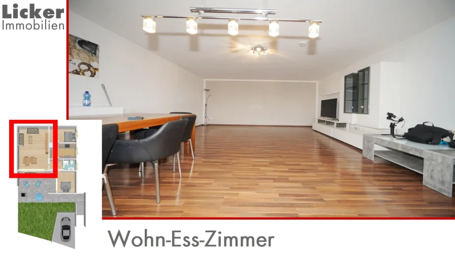 Wohn-Ess-Zimmer