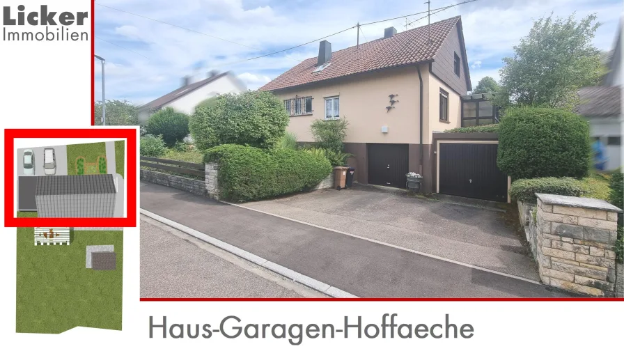 Haus-Garagen-Hofflaeche