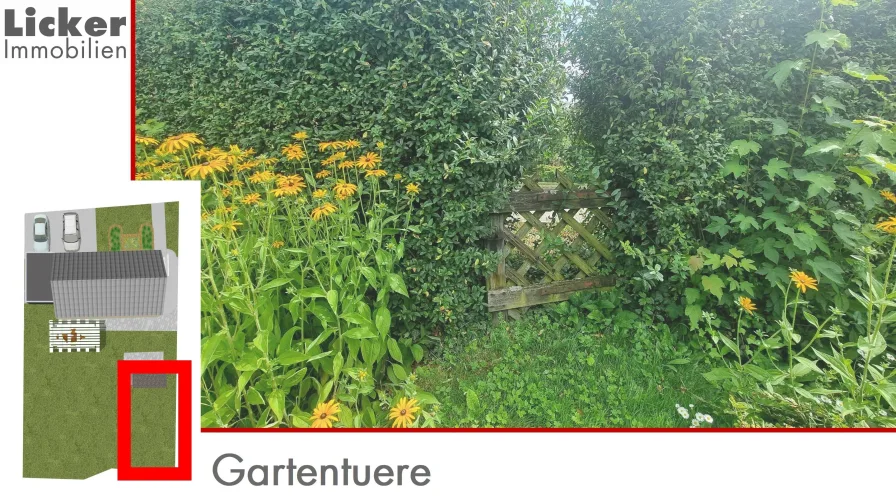 Gartentüre