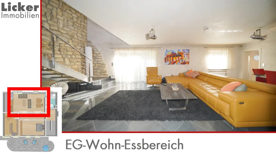 EG-Wohn-Essbereich