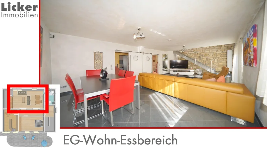 EG-Wohn-Essbereich