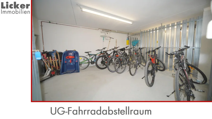 UG-Fahrradabstellraum