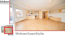 Wohnen-Essen-Küche