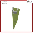 Grundriss-Grundstück