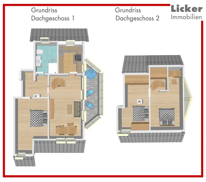 Grundriss-Dachgeschoss 1+2