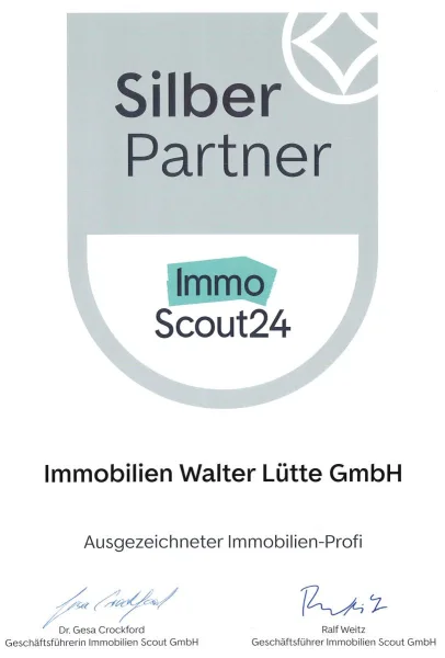 Silber-Sigel Immoscout