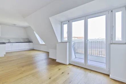 Wohn-Esszimmer - Wohnung kaufen in Stuttgart / Stuttgart-Ost - Penthouse