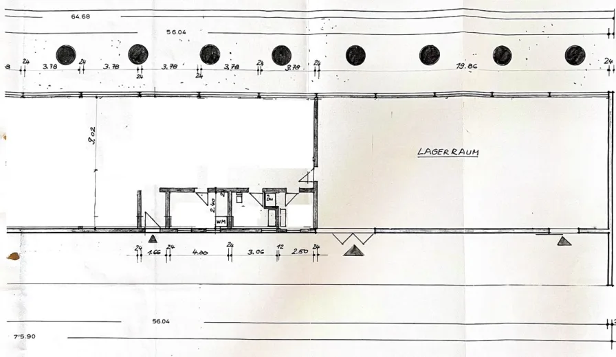 Grundriss Halle