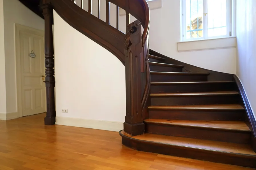 Real wood stairs