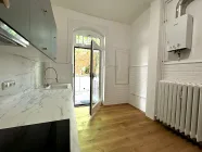 Built-in Kitchen with back exit