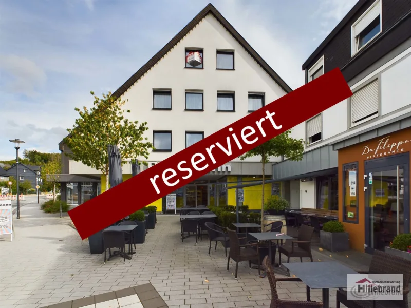 Vorderansicht 2 - Zinshaus/Renditeobjekt kaufen in Olsberg - Toplage von Olsberg - Wohn- und Geschäftshaus