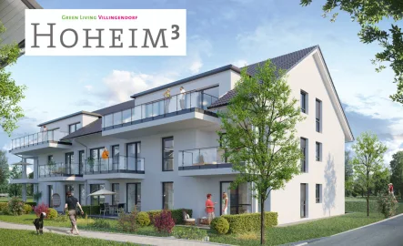 Ansicht Haus C - Wohnung kaufen in Villingendorf - Wohlfühlwohnen!
