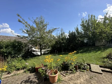 Garten - Haus kaufen in Weilen unter den Rinnen - Charmantes Wohnhaus in herrlicher Aussichtslage