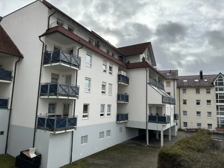 Balkonansicht - Wohnung kaufen in Albstadt-Ebingen - Ideale Kapitalanlage! 1,5 Zimmer Wohnung in Albstadt