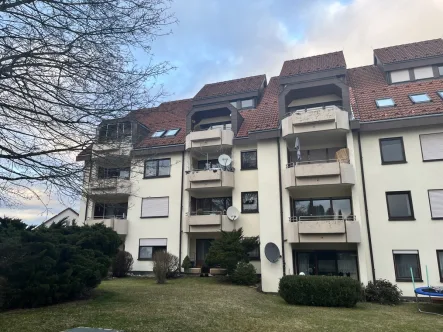 Gartenansicht - Wohnung mieten in Rottweil - Schöne 3-Zimmer-Wohnung auf der Charlottenhöhe