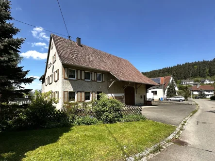 Ansicht - Haus kaufen in Dietingen / Rotenzimmern - Bauernhaus mit großzügigem Grundstück