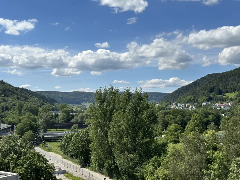 Blick durchs Fenster