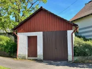 Garage mit Naturkeller