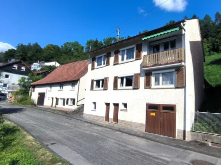 Ansicht - Haus kaufen in Oberndorf am Neckar / Aistaig - Sonniges Wohnhaus mit viel Potenzial!