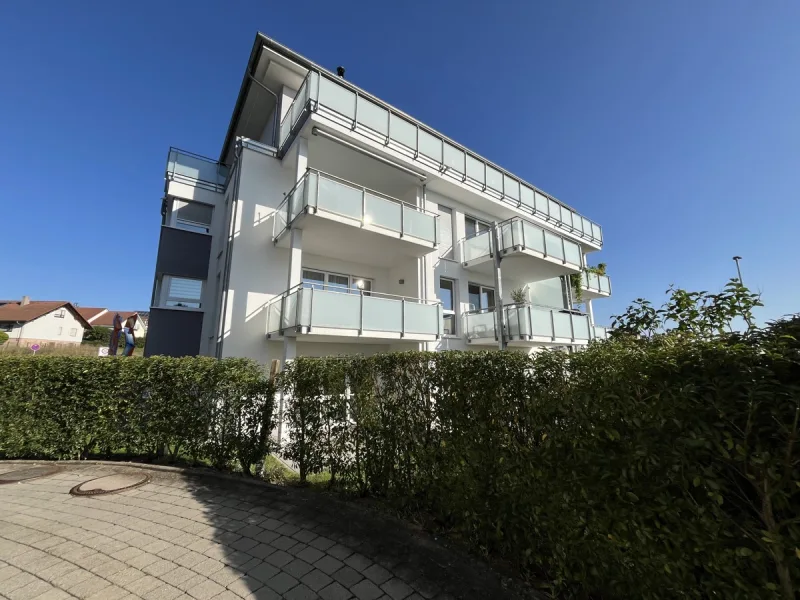 Gartenansicht - Wohnung mieten in Rottweil-Hausen - Schöne 3 Zimmer Wohnung in Rottweil-Hausen