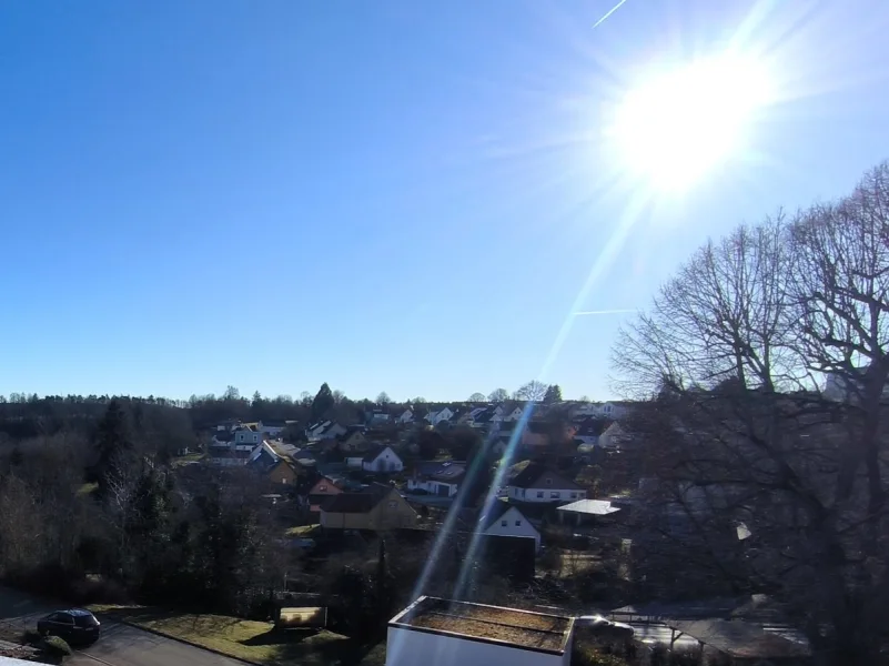 Ausblick - Wohnung kaufen in Oberndorf am Neckar - Großzügige 3,5-Zimmer-Wohnung mit zusätzlichem Hobbyraum