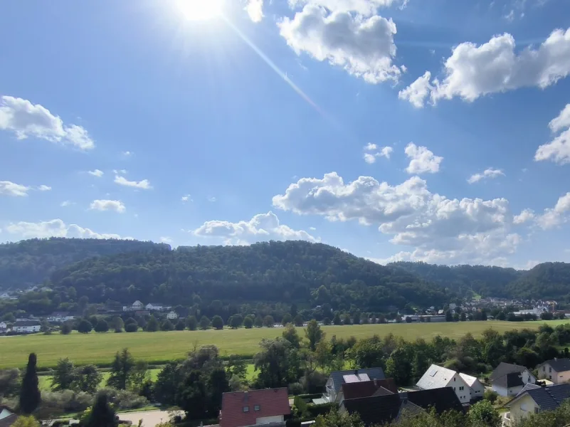 Ausblick  - Wohnung kaufen in Oberndorf am Neckar - Sonnige Wohnung mit traumhaftem Ausblick!