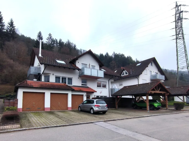  - Wohnung mieten in Oberndorf am Neckar / Aistaig - Lichtdurchflutete 2-Zimmer-Wohnung mit Balkon und Kamin!