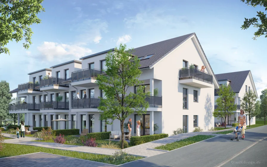 Haus B - Wohnung mieten in Villingendorf - NEUBAU - TOP altersgerechte Gartenwohnung