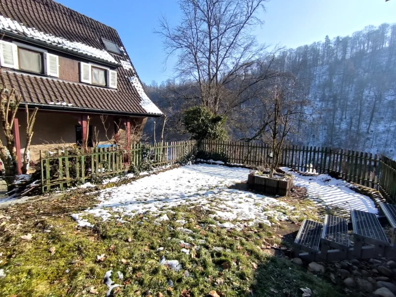 Garten  - Haus kaufen in Oberndorf am Neckar - Gepflegtes Einfamilienhaus mit Ausblick