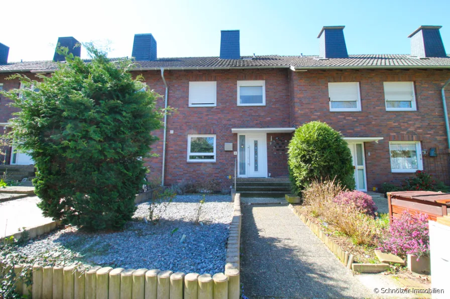 vordere Ansicht - Haus kaufen in Löhne - Modern & kompakt - zum Wohlfühlen bereit