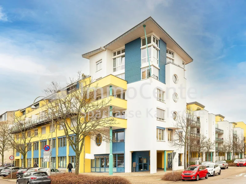 Straßenfront - Halle/Lager/Produktion mieten in Karlsruhe - Barrierefreie Bürofläche mit ca. 572 m² in attraktiver Lage