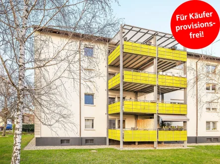 Außenansicht - Wohnung kaufen in Karlsruhe - Überzeugendes Investment mit einem angenehmen Mieter!