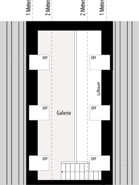 Grundriss Galerie