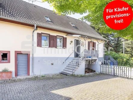 Außenansicht - Haus kaufen in Malsch - Perfekt für die kleine Familie! Schönes Einfamilienhaus mit Charme und Potenzial in Malsch