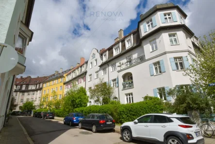 Außenansicht - Wohnung kaufen in München - Thalkirchen - Elegantes Wohnen über den Dächern.