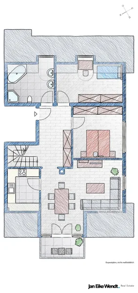 Grundriss Obergeschoss/Dachgeschoss