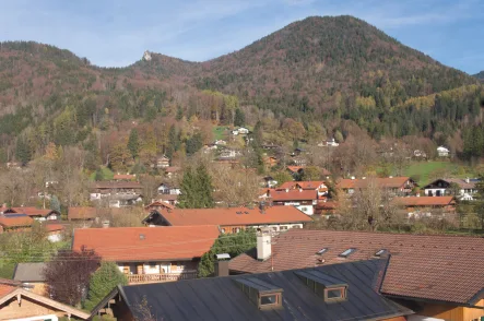 Ausblick TB - Haus kaufen in Rottach-Egern - Altbau in Rottach-Egern: Wohn- und Geschäftshaus mit viel Potential in zentraler Lage