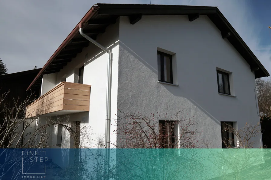 Schöne, kernsanierte 3-Zimmer-Wohnung - Wohnung kaufen in Murnau am Staffelsee - Energetisch renovierte 3-Zimmer Wohnung mit Süd-Balkon in Murnau am Staffelsee