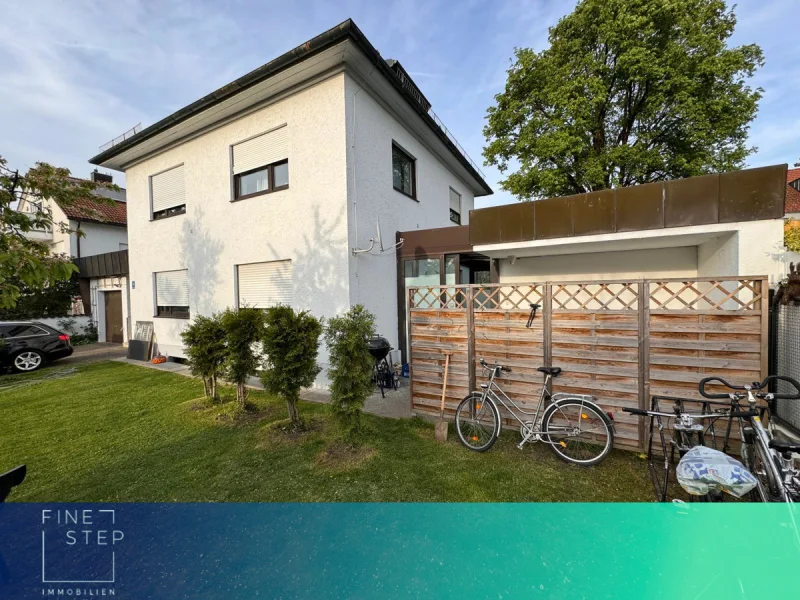 Finestep Immobilien GmbH - Haus kaufen in München - Großes Einfamilienhaus - Starkes Renditeobjekt 7,5% langfristig vermietet