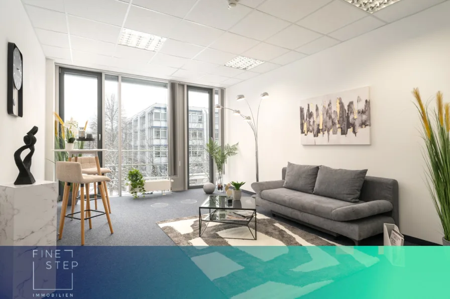 Finestep Immobilien - Büro/Praxis mieten in München / Obergiesing - GEHOBENE BÜROFLÄCHE AM GIESINGER BAHNHOF - teilbar ab 542 qm - Modern und mit Kantinenbetrieb