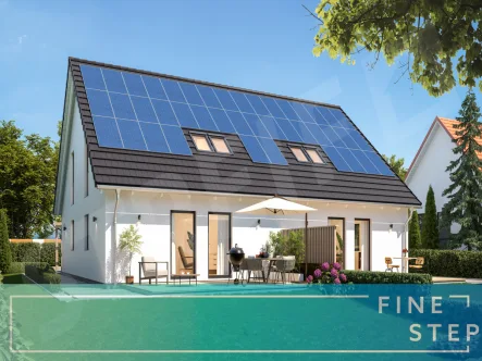 FINESTEP Immobilien GmbH - Haus kaufen in Herrsching am Ammersee - Exklusive Doppelhaushälfte am Ammersee: Stilvolles Wohnen mit großzügigem Grundstück